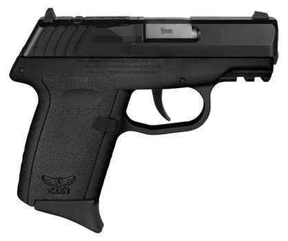 SCCY CPX-2 Gen 3 Sub-Compact Pistol - Black 9mm 3.1" Barrel 10rd Red Dot Ready