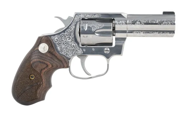 Colt King Cobra 357 Mag 3 In 6-Rounds Stainless Walnut