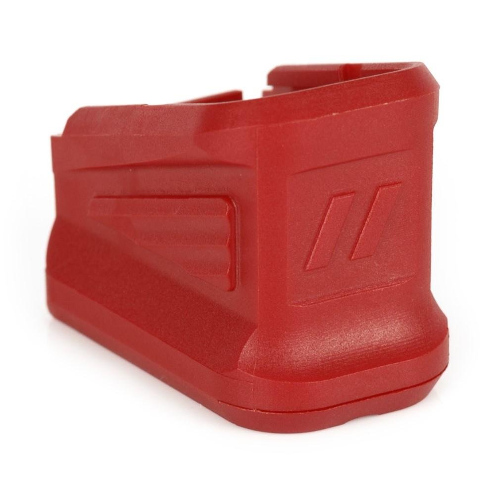 ZEV Basepad For Glock 9mm Luger/.40 S&W Red 5/Rd - ZEV Technologies - 9mm, .40 cal