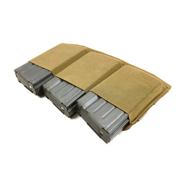 Blue Force Gear Triple 308 WIN SR25 Mag Pouch Coyote Brown - Blue Force Gear - 308 WINCHESTER