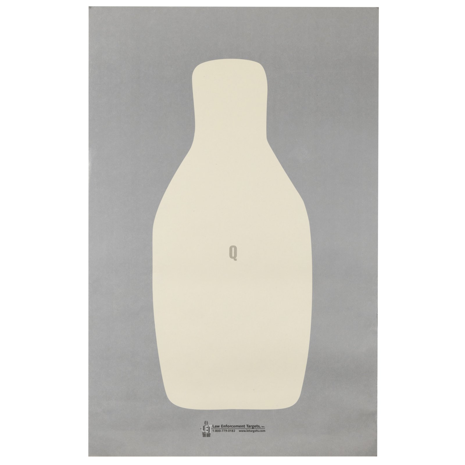 Buy Action Target QT100 Standard Center Mass Paper Target 22.5"x34.5" 100 Pack online