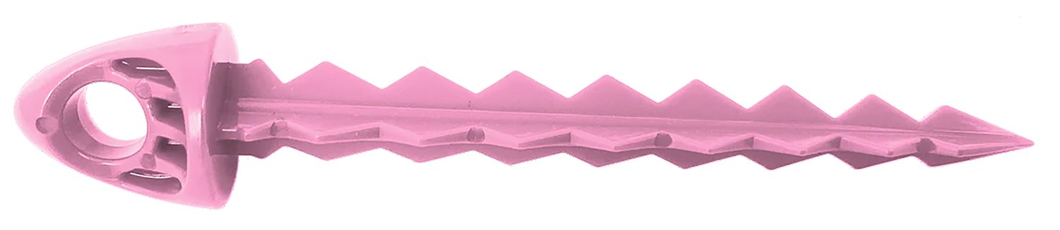 TTACK Targettack 3In Pink Polycarbonate Plastic 6 Pack Paper/Vinyl 3" - TTACK - 3"