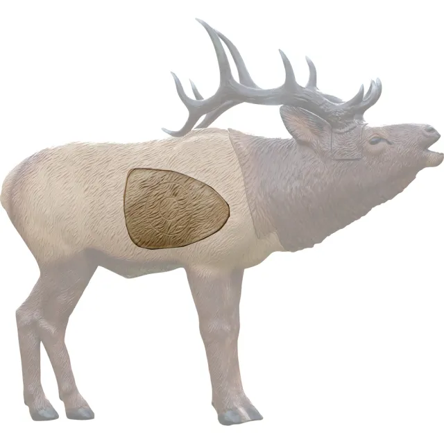 Rinehart 23421 1/3 Scale Elk Insert for Woodland Target - Rinehart
