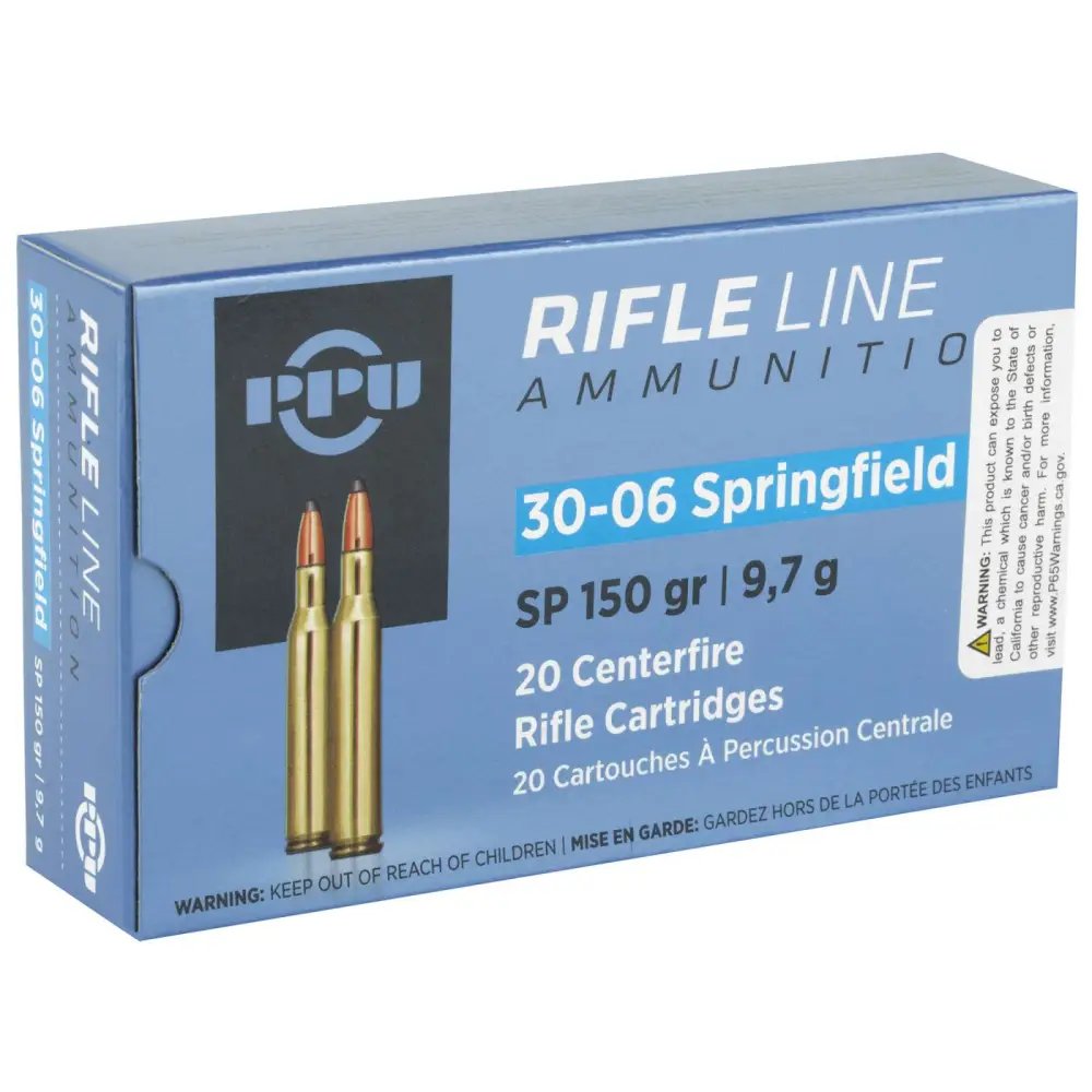 Buy Prvi Partizan PP30061 30-06 Springfield 150gr Soft Point Ammo 20 Rounds online
