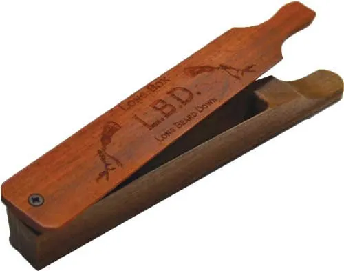 Pittman 415 LBD Long Box Call Padauk/Walnut Turkey Call - Pittman Game Calls