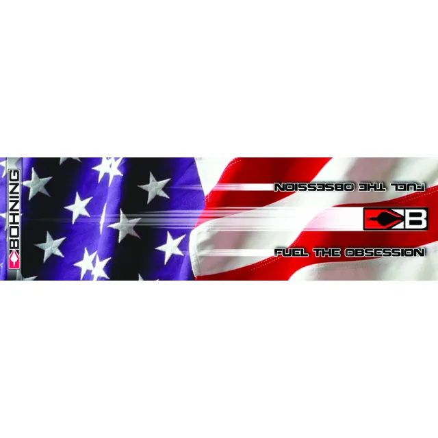 Bohning HD Arrow Wraps Stars and Stripes 4 in. 13 pk. (Model: 501001US) - Bohning