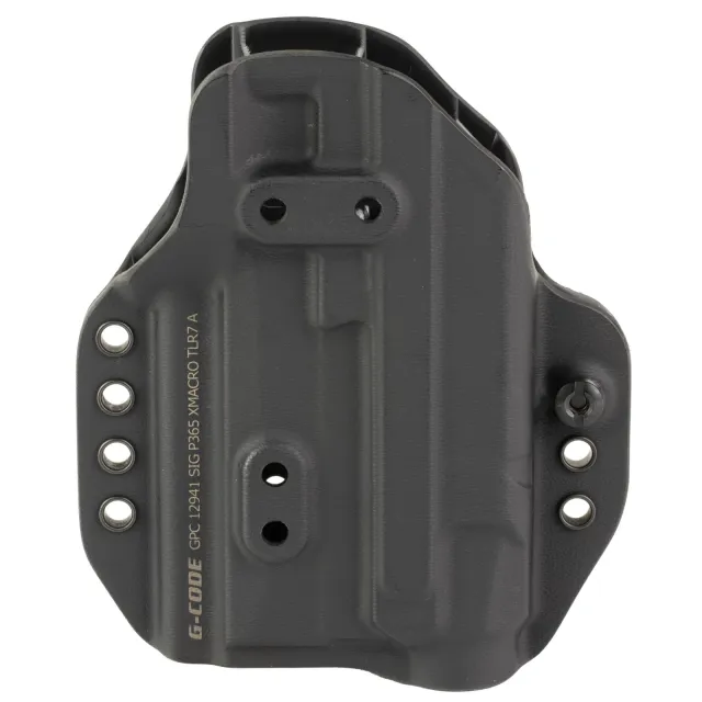 G-CODE HOLSTER PRIME CARRY SIG P365 XMACRO W/TLR7 A AMBI BLK IWB/OWB