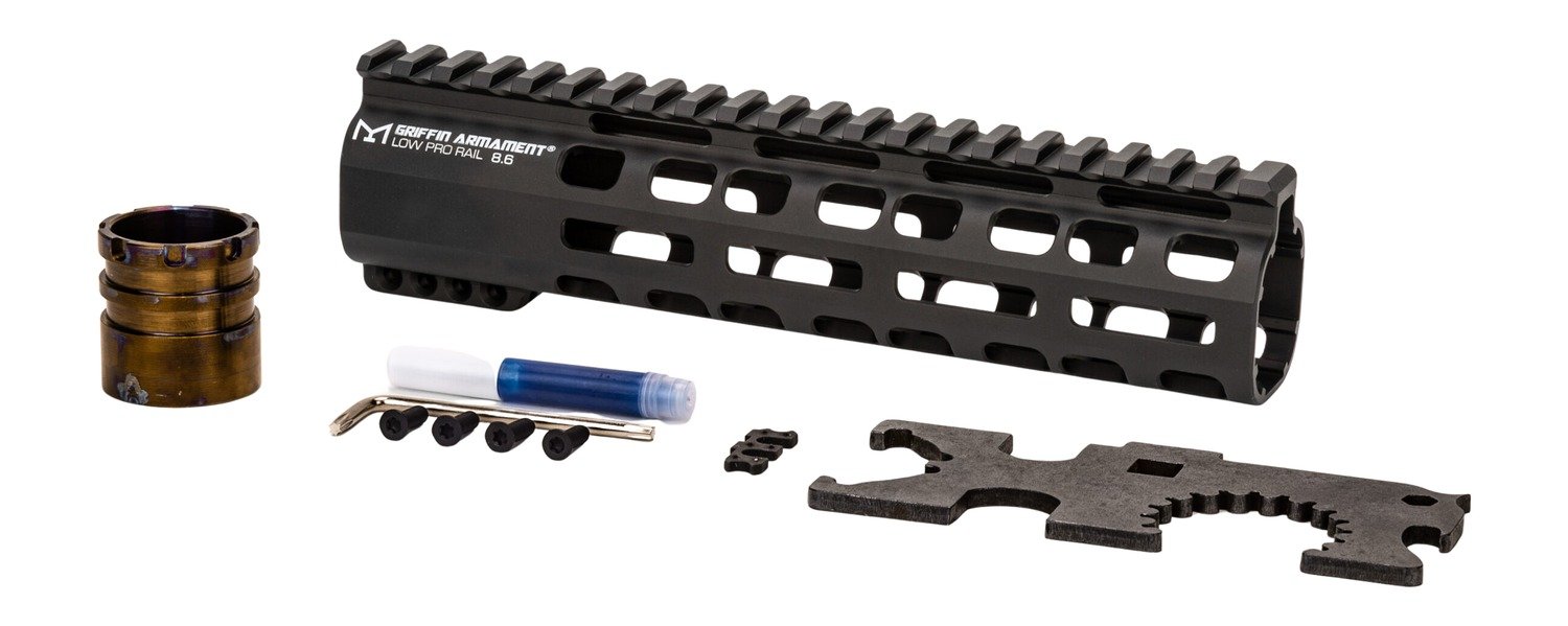 Buy Griffin LPR86 Rail 8.6 Inch Tactical Accessory Black online