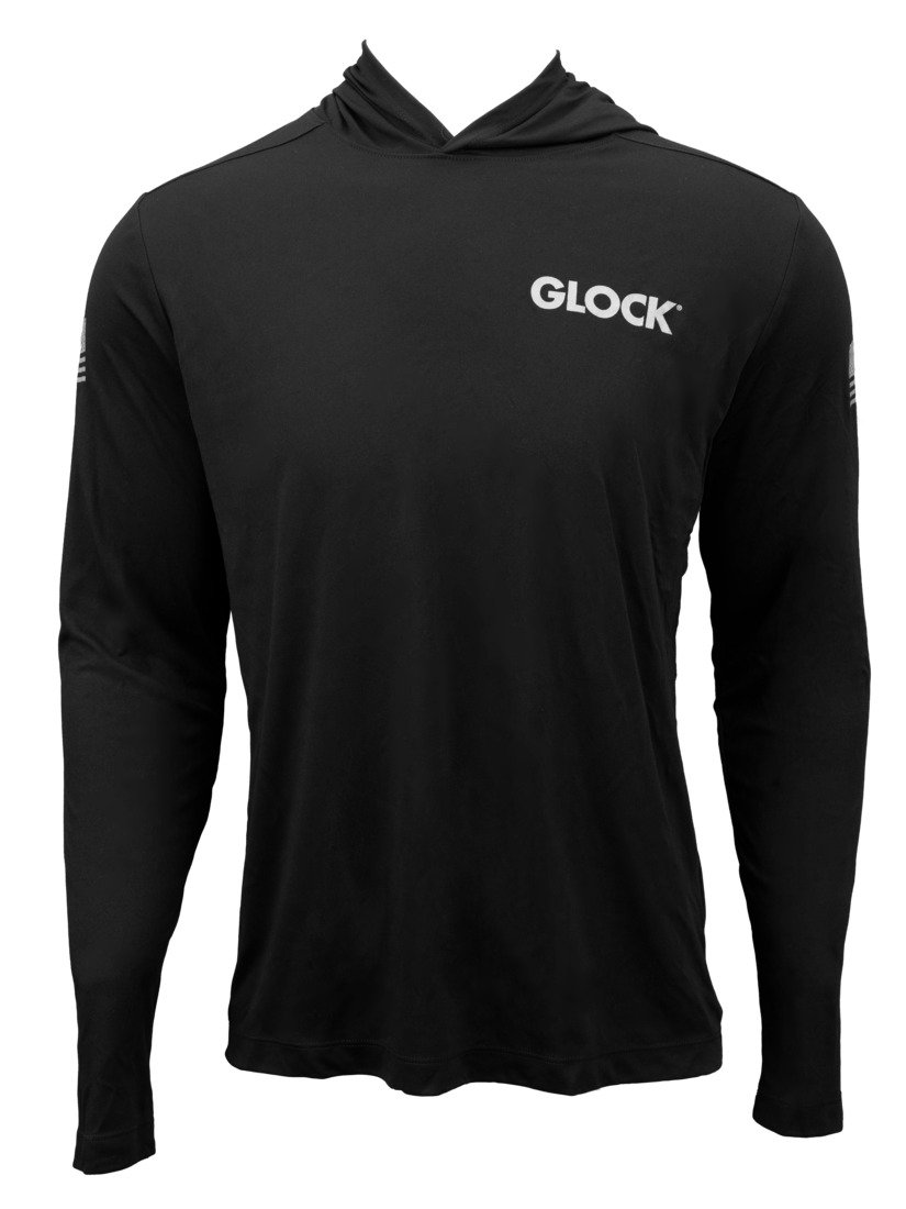 Glock AP96412 HOODED PERFORMANCE SHIRT XL BLK - Glock