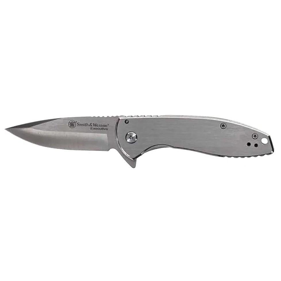 Smith & Wesson KT Executive Platinum Folding Knife 3 Drop Point Blade