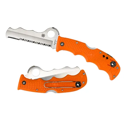 Spyderco C79PSOR Assist Orange Folding Knife - Spyderco