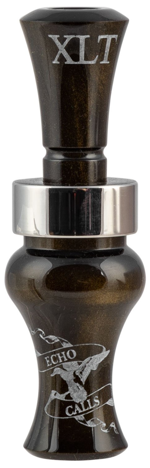 Echo XLT 78900 Single Reed Duck Call Black Gold Pearl Acrylic - ECHO