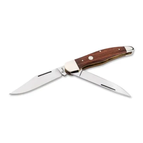 Boker TS 2.0 1095 Carbon Steel Folding Hunter Rosewood Handle - Boker