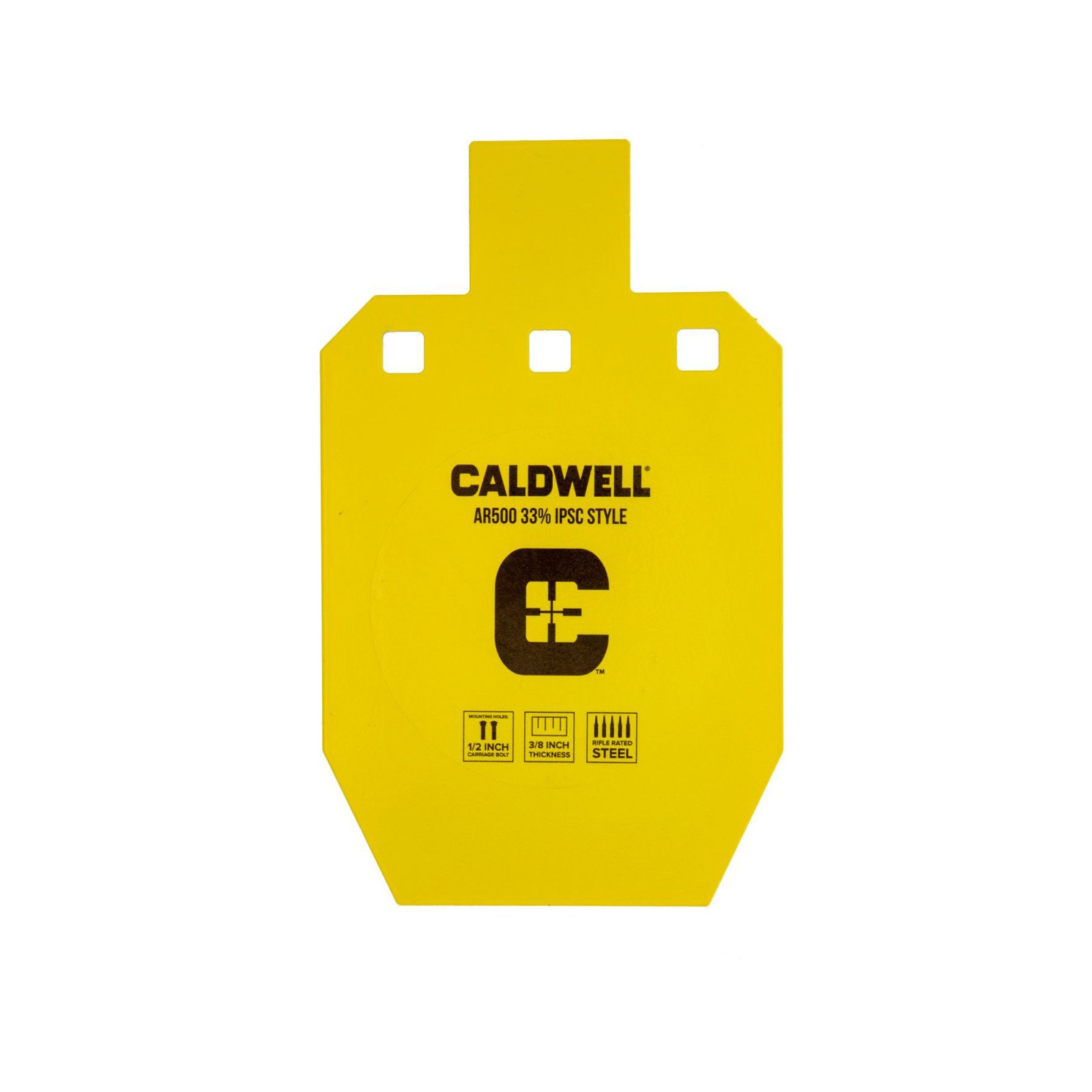 Caldwell AR500 33% IPSC Steel Target 1116697 - Caldwell - 33%