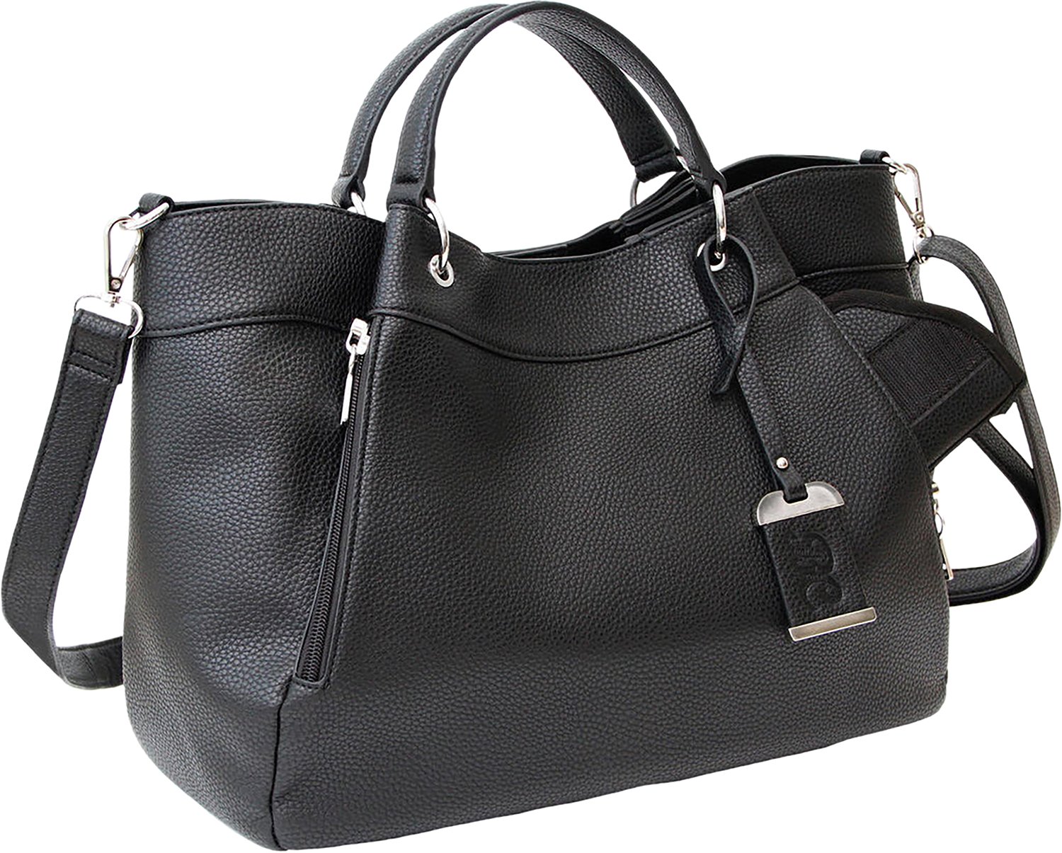 Bulldog BDP-085 Concealed Carry Purse Satchel with Holster Black - Bulldog