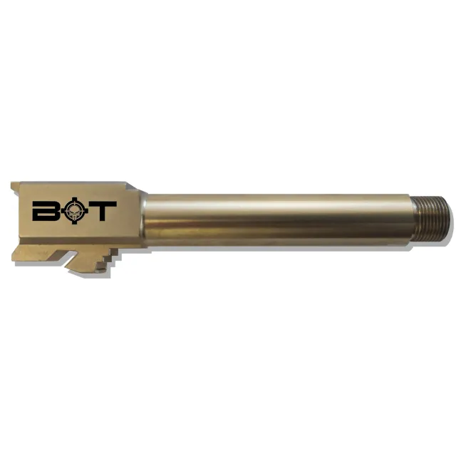 Backup Tactical G19TB-FDE 9MM Threaded Barrel, Glock 19, FDE, 1:16 Twist