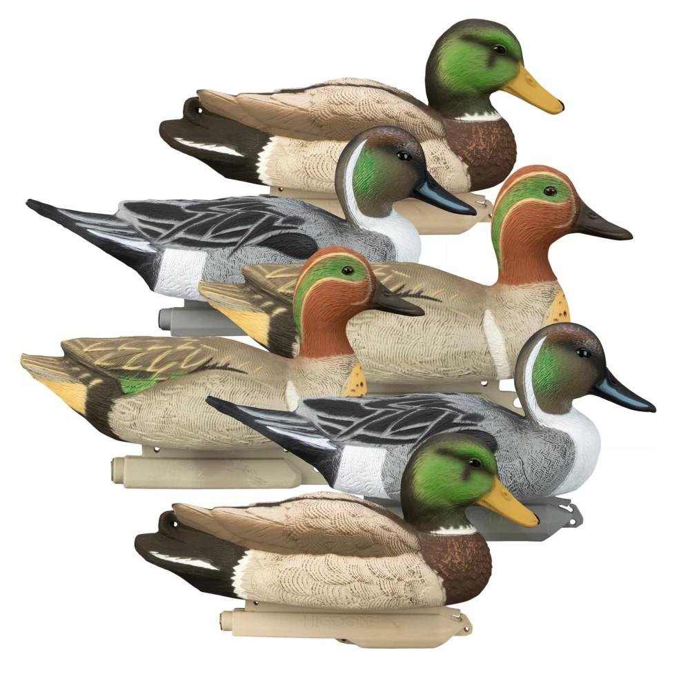 Higdon Outdoors 19983 Late Season Puddle Pack Foam Drakes 6ct - Higdon Outdoors