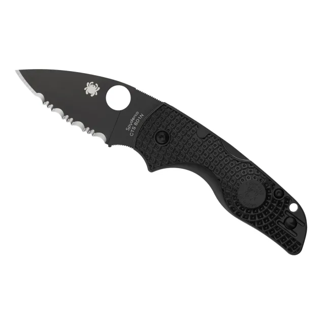 Buy Spyderco C230SBBK Lil Native Black Lightweight Knife Black Blade online