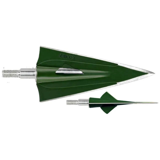 Zwickey M6108 No Mercy Broadheads 4 Blade 165gr 3pk Screw-In - Zwickey