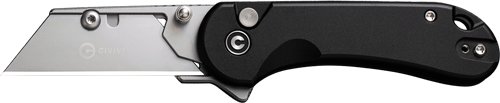 Buy Civivi UTILITY KNIFE ELEMENTUM 2.26" BLACK W/3 EB CLAM PACK online