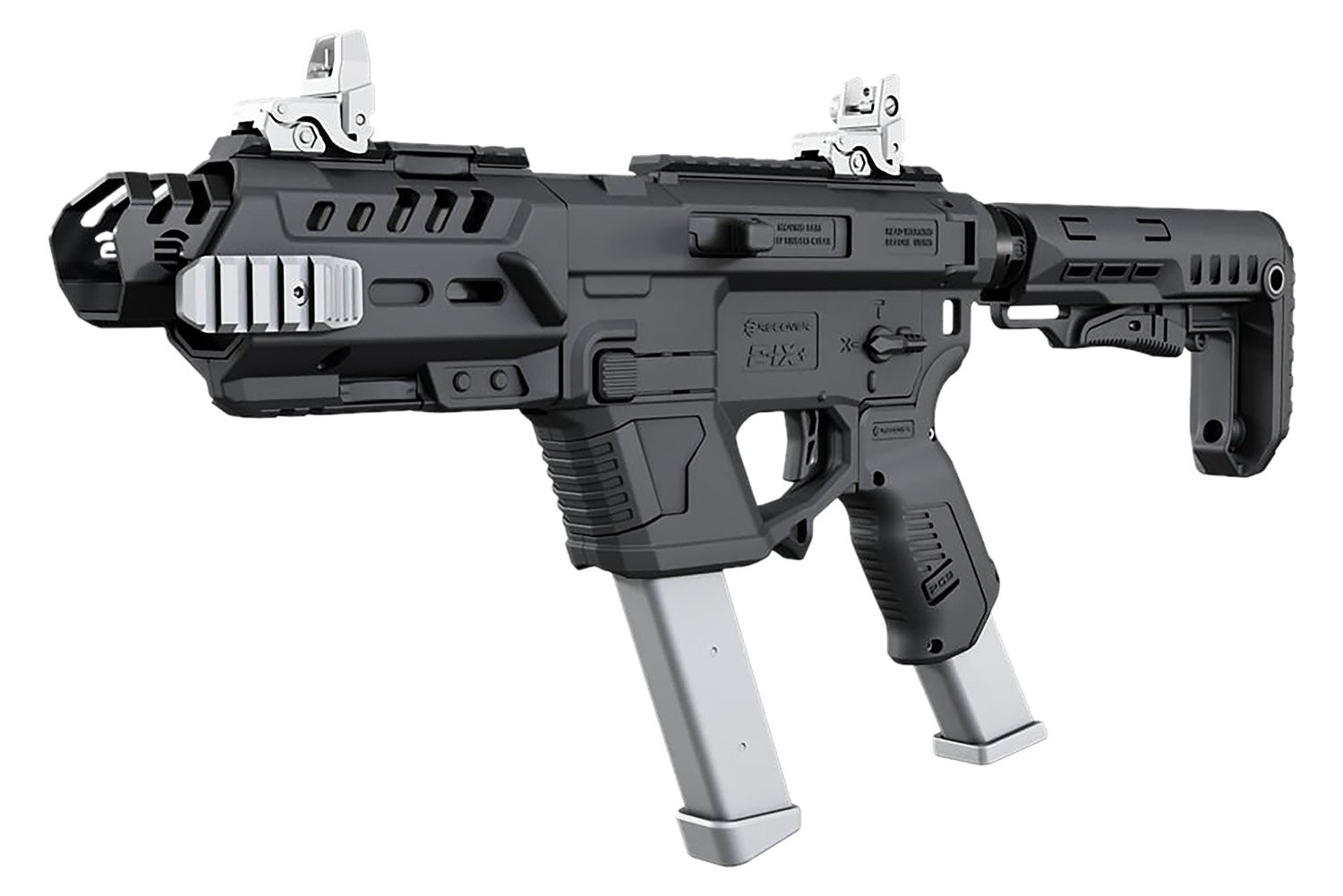 Buy Recover Tactical PIXPBST01 P-IX+ Basic PG9 Metal Front Guard Black online