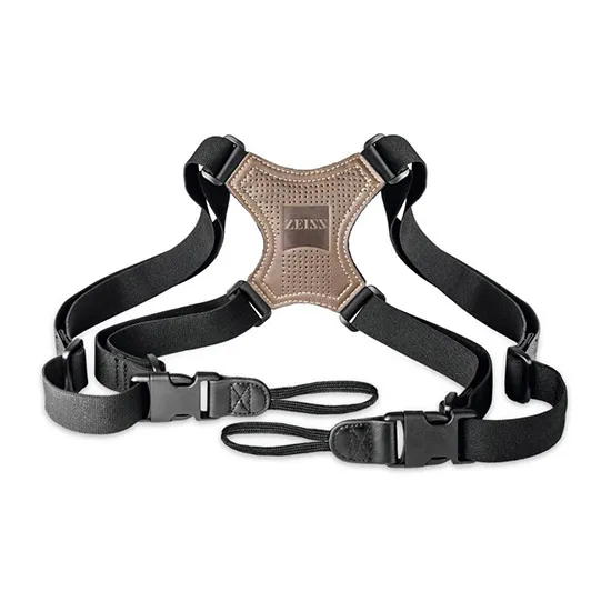 Zeiss 529115 Premium Binocular Harness, Shoulder Support, Neck Relief - Zeiss Optics for sale at Gun Club HQ