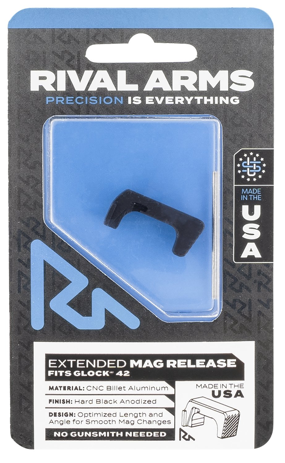 Buy Rival Arms RA72S001A Sig P320 Extended Magazine Release Black online