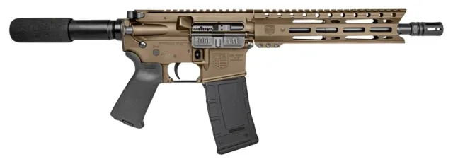 Diamondback DB1915B061 DB15 300 Blackout 10" FDE 28+1 M-LOK Handguard - Diamondback - 300 Blackout