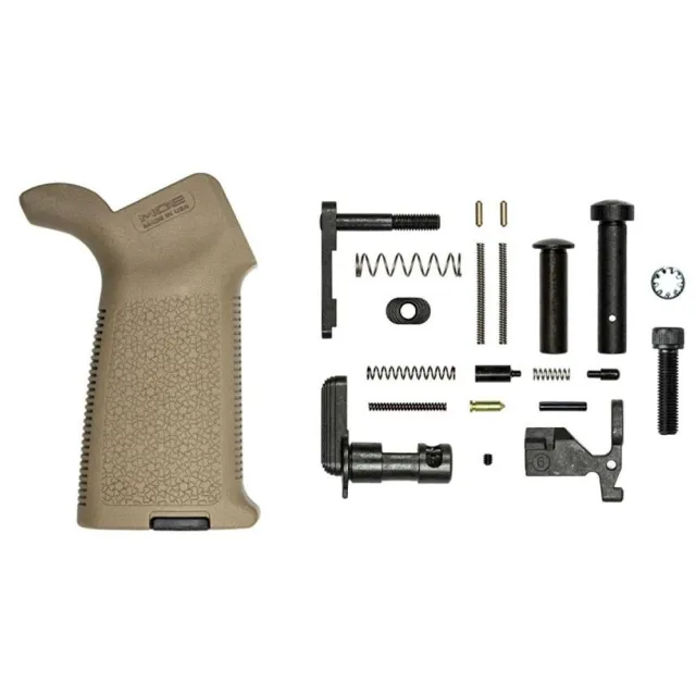 Aero Precision APRH100985 M4E1 Lower Parts Kit MOE Grip FDE AR-15