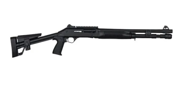 PW Arms PAM4TSSBSS Panzer M4 12GA 18.5" Black Skeleton Stock - Panzer Arms - 12 Gauge