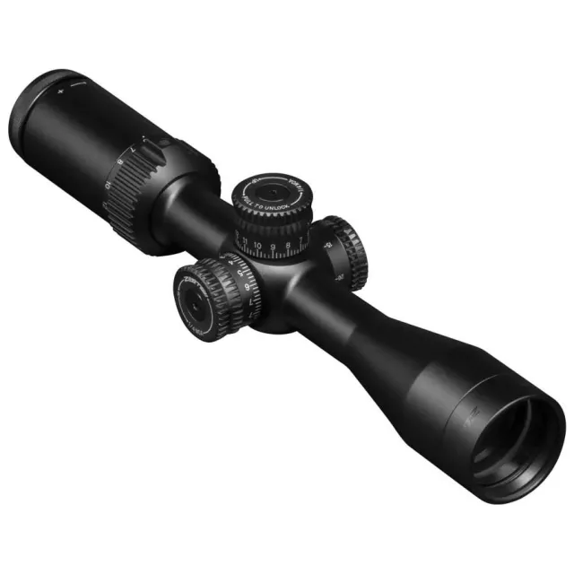 ZeroTech VG3124 Vengeance Rifle Scope 3-12x40 1" SFP ZeroPlex Black - ZeroTech