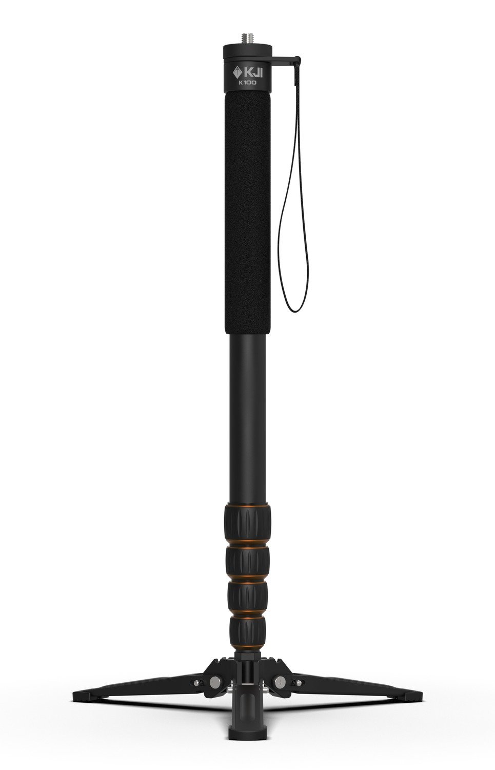 KOPFJ KJ87001 K100 Monopod Adjustable Shooting Support Black - KOPFJ