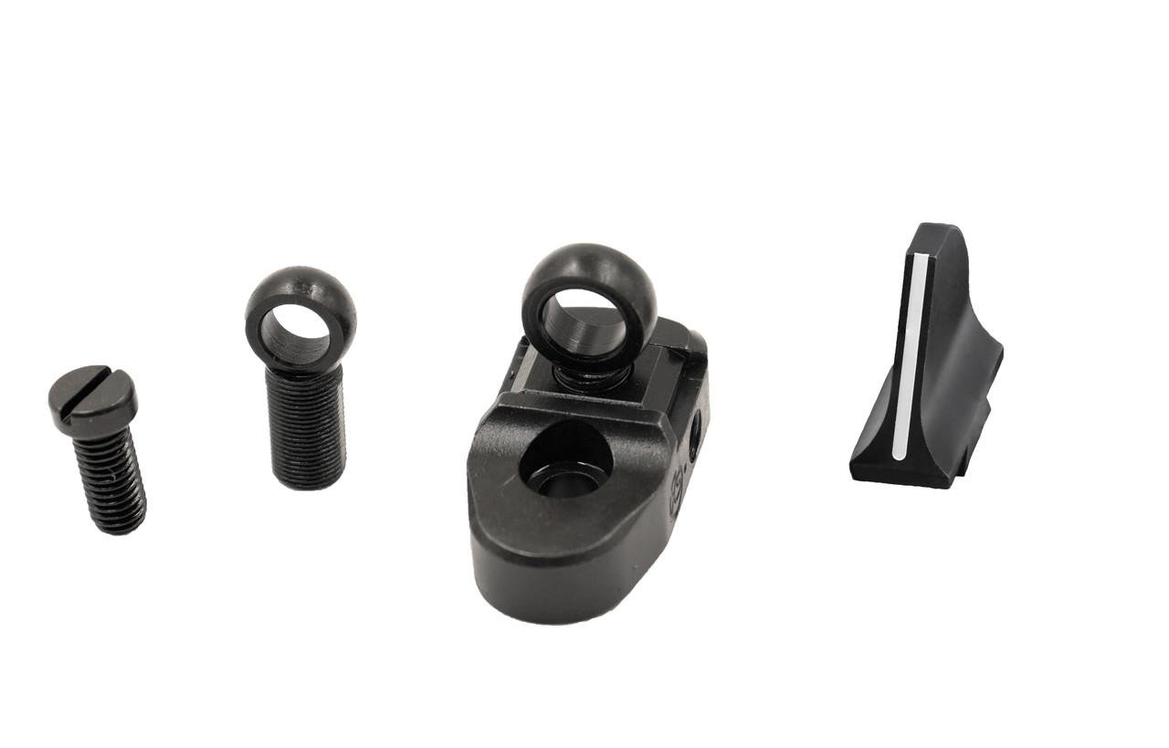 XS Sights HN00045 Ghost Ring Sight Set .357 Magnum Dovetail - Black - XS Sight Systems - .357