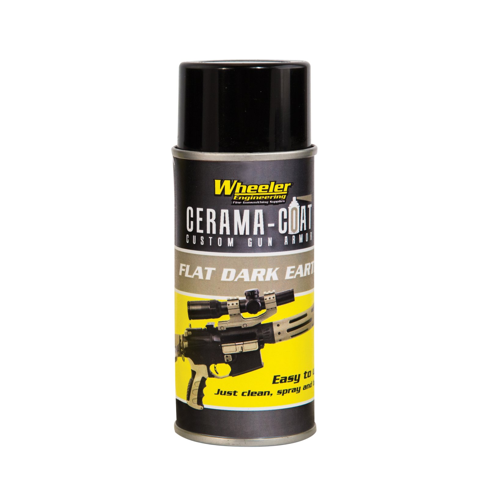 Wheeler 492304 Cerama-Coat FDE 4 oz Durable Firearm Finish - Wheeler - 4 OZ