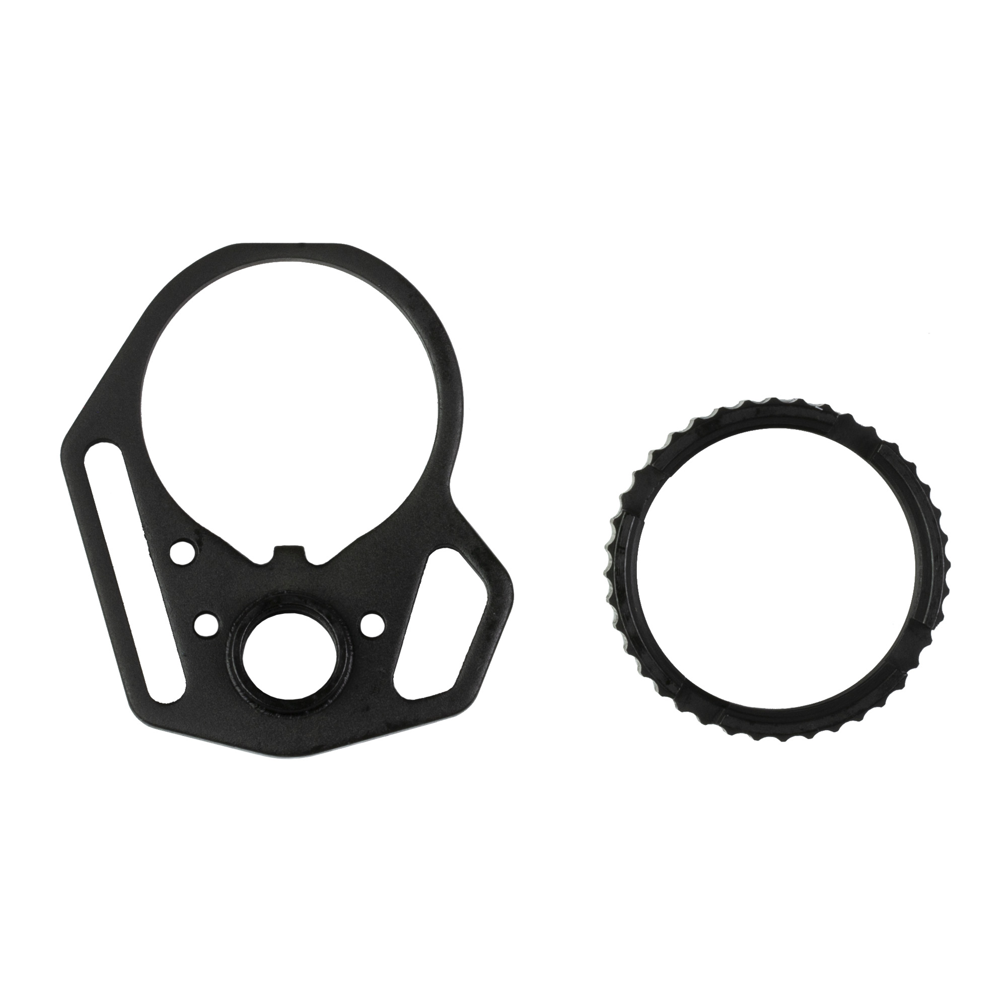 Strike Industries ARMFEP&ACN Steel End Plate in Matte Black - Strike Industries