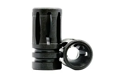 CMC Triggers A2 Flash Hider 5.56 NATO 1/2x28 Thread Pitch Black - CMC Triggers - 556NATO
