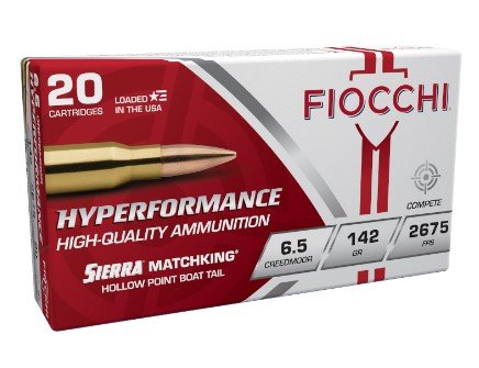Buy Fiocchi 65CMMKC Hyperformance 6.5 Creedmoor 140 gr Sierra MatchKing BTHP online