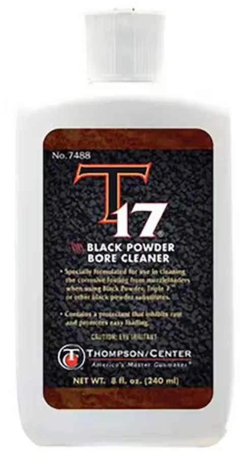 Thompson Center T17 Black Powder Bore Solvent 8oz Squeeze Bottle - Thompson/Center