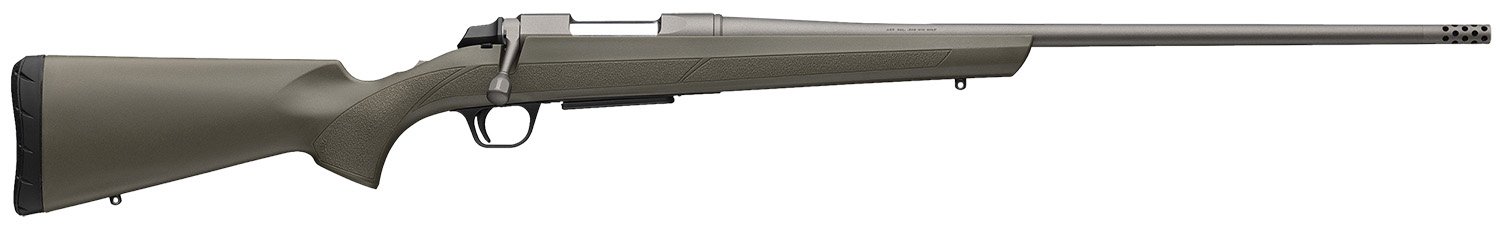 Browning 035842211 AB3 243 Win 22" Tungsten Cerakote OD Green Rifle - Browning - 243 Win