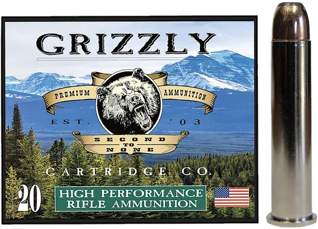 Buy Grizzly GC45/70+P3 45-70Gov+P 350gr Bonded Flat Point Ammo 20/Box online