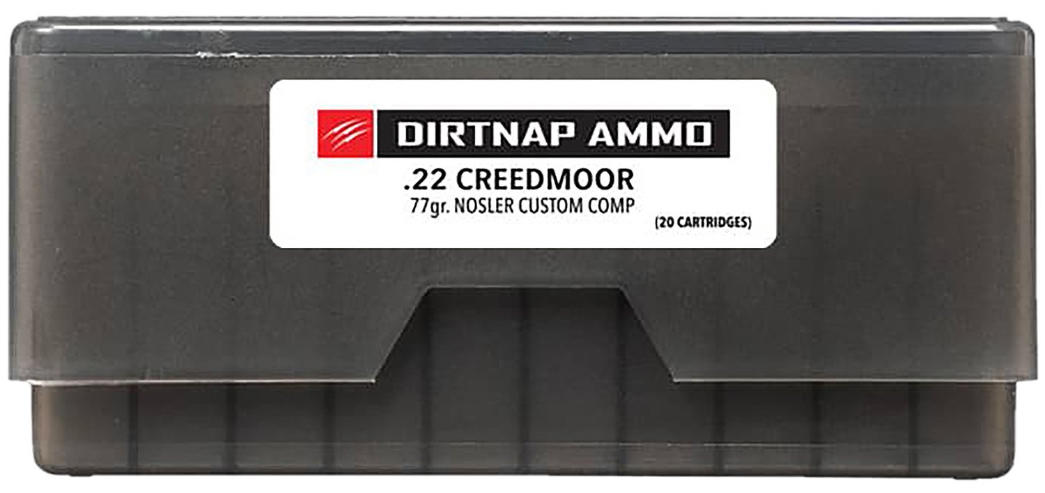 Fierce Firearms DNP22CM77GR Dirtnap 22 Creedmoor 77gr 20/Box - DIRTNAP - 22 Creedmoor