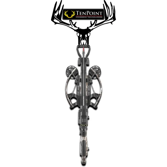 Raxx TenPoint Crossbow Hanger Steel Powder Coat 18"x15" Wall Mount - Raxx