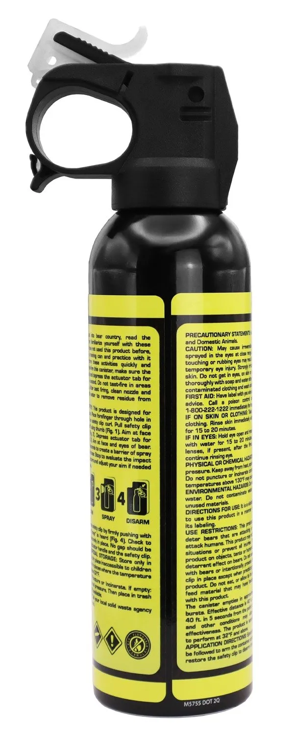 Defend 70005 Bear & Mountain Lion Repellent Spray 14oz 40ft Range - DEFEND