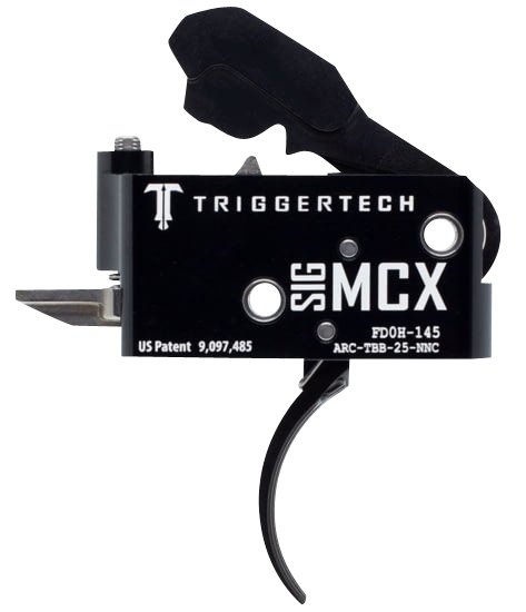 Buy TriggerTech ARCTBB25NNF Two-Stage Flat Trigger 2.5-5 lbs Black PVD online