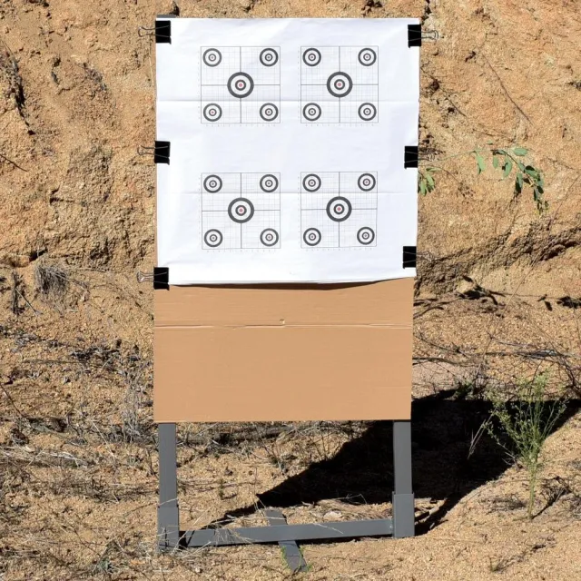 Birchwood Casey BC-2395MTSKIT 24" Metal Target Stand Kit Gray - Birchwood Casey