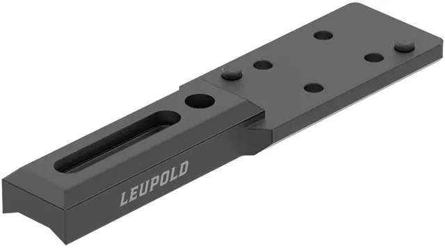 Buy Leupold 184064 DeltaPoint Pro Matte Black Shotgun Mount Mossberg 500 online