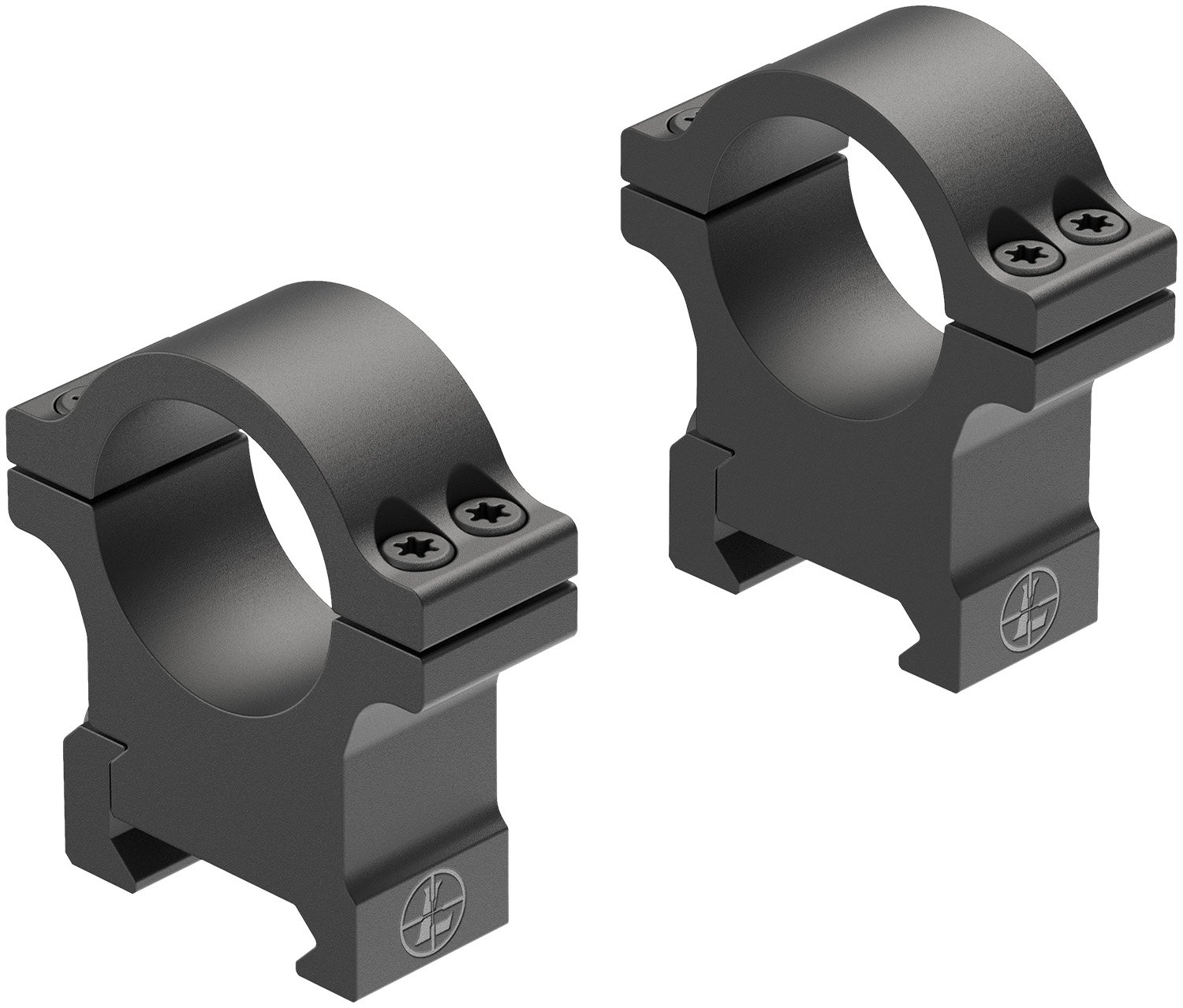 Leupold 184797 Open Range Rimfire Rings 1" High 11mm/3/8" Matte Aluminum - Leupold & Stevens - 1"