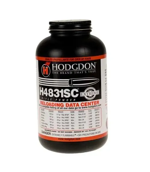 Hodgdon Extreme H4831SC Rifle Powder Multi-Caliber 1 - Hodgdon - 1 LB