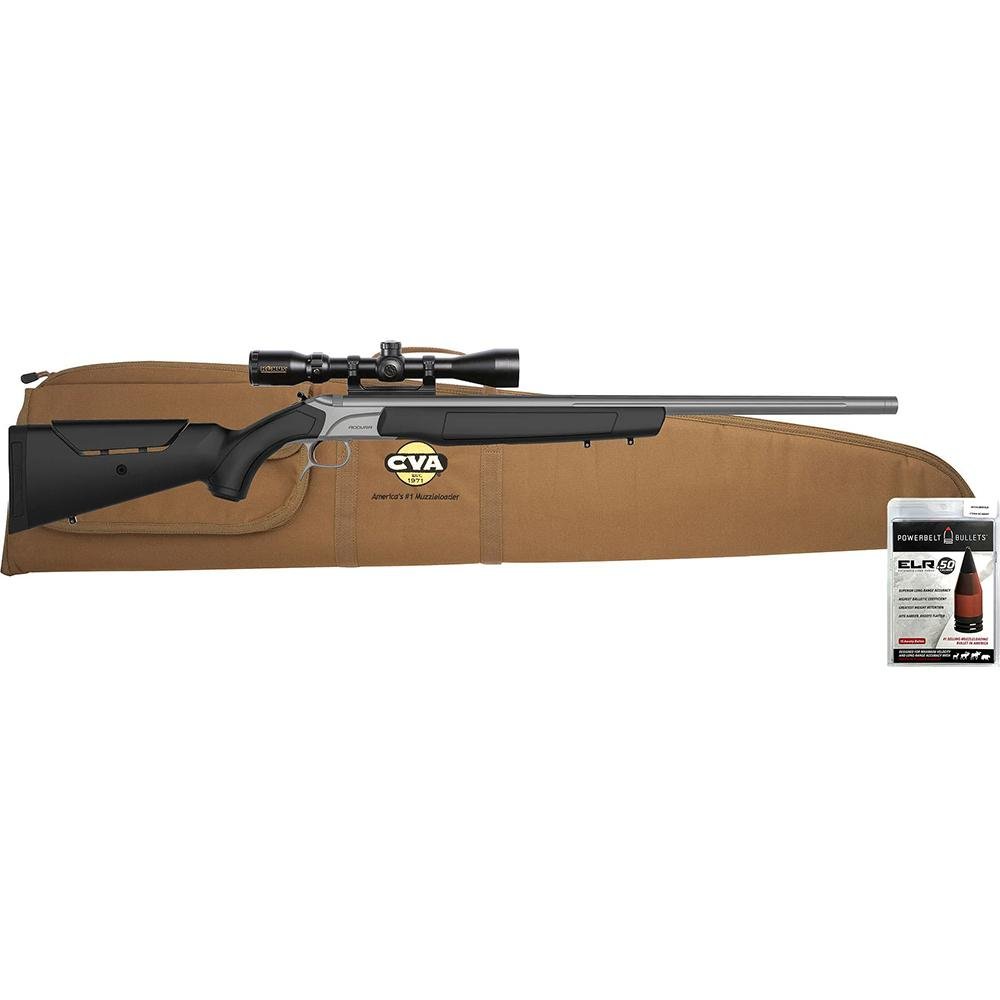 CVA PR3241SSCP Accura MR-X Muzzleloader 50 Cal 26" Stainless/Black Scope - CVA - 50