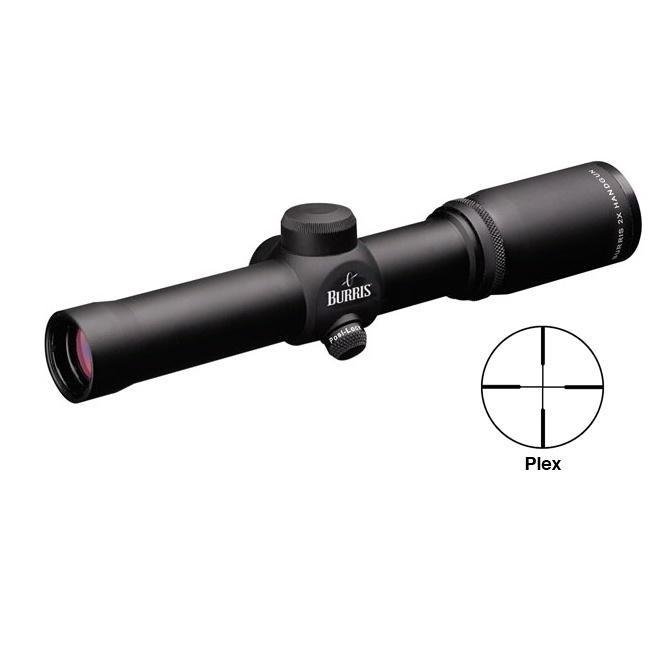 Burris 2x20mm Handgun Scope Plex Reticle Matte Black - Burris Optics - 20MM